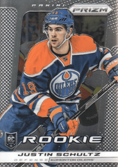 2013-14 Panini Prizm Justin Schultz #238 Rookie RC Oilers